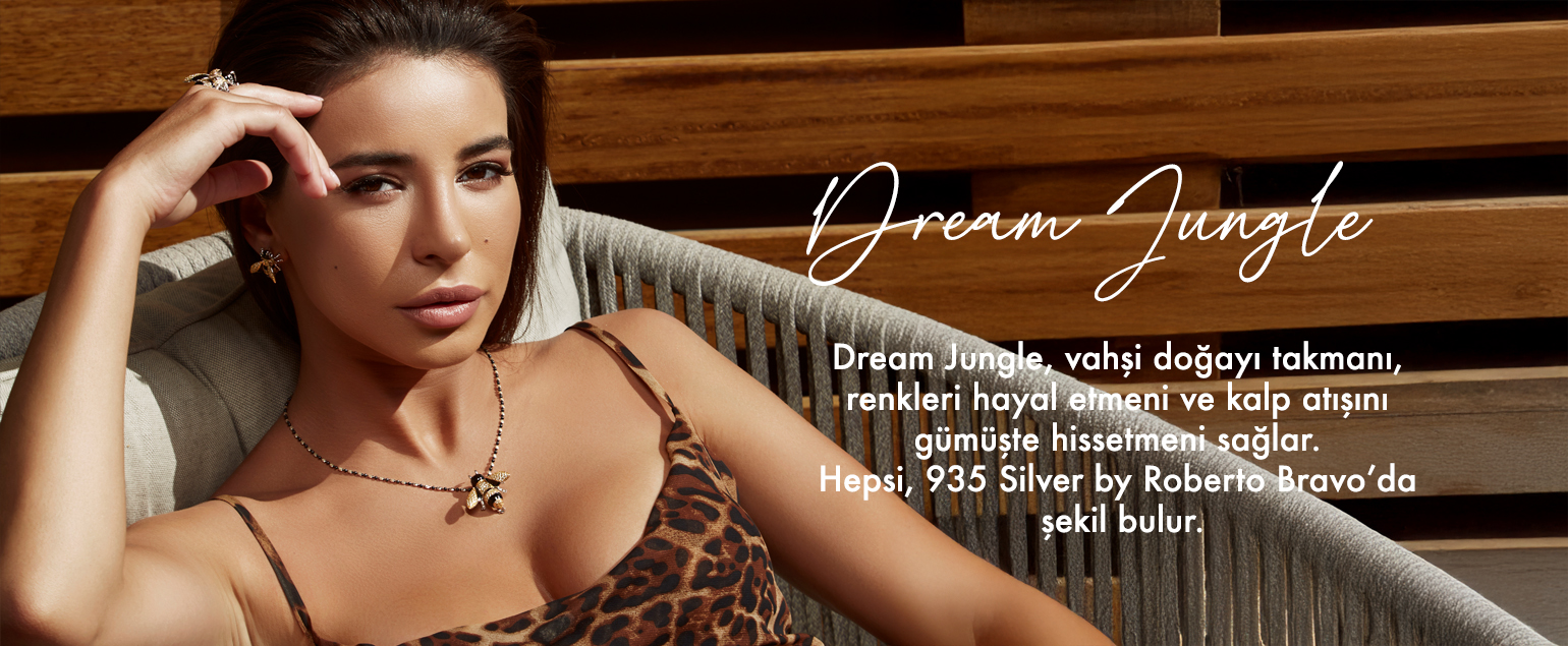 Roberto Bravo Gümüş Dream Jungle Koleksiyon Ürünleri